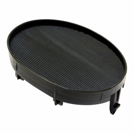 2005-2008 Toyota Matrix Fog Light Cover Front Passenger Side Round Matte Black – Side View (TO1039121)
