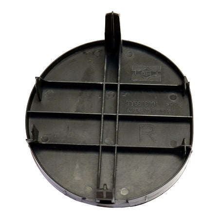 2005-2008 Toyota Matrix Fog Light Cover Front Passenger Side Round Matte Black – Back View (TO1039121)