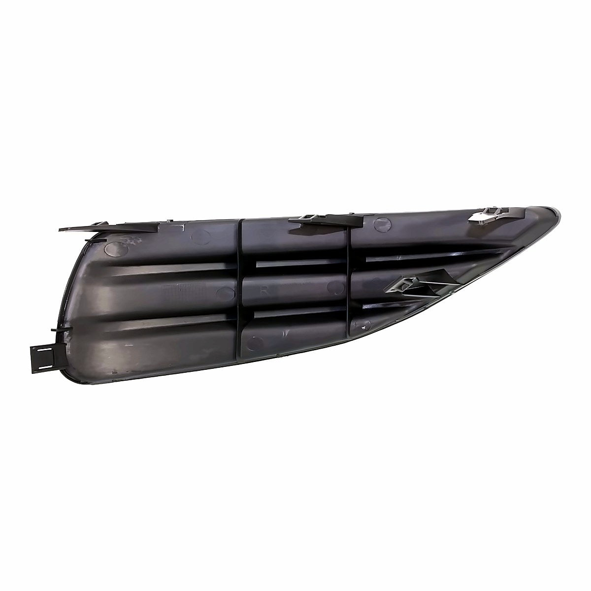 2009-2013 Toyota Matrix Fog Light Cover Front Passenger Side Matt-Black Without Spoiler Type – Back View (TO1039126)