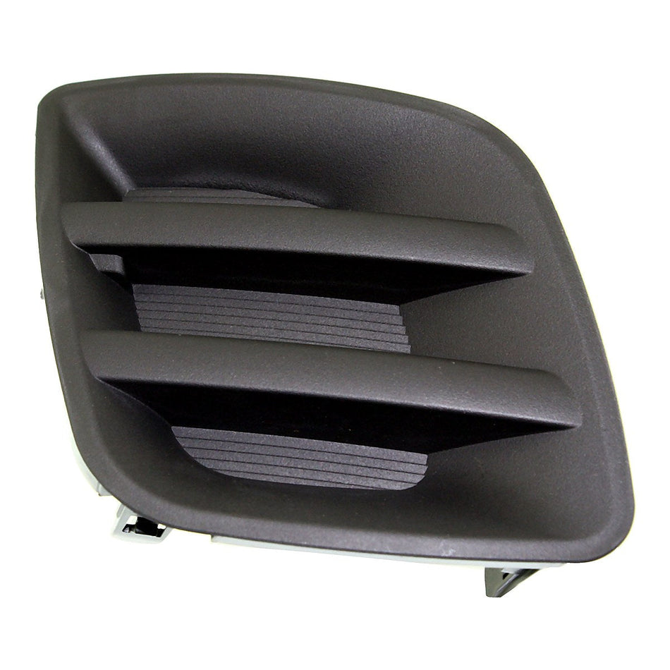2009-2012 Toyota Rav4 Fog Light Cover Front Passenger Side Matte-Black Base/Sport – Front View (TO1039127)