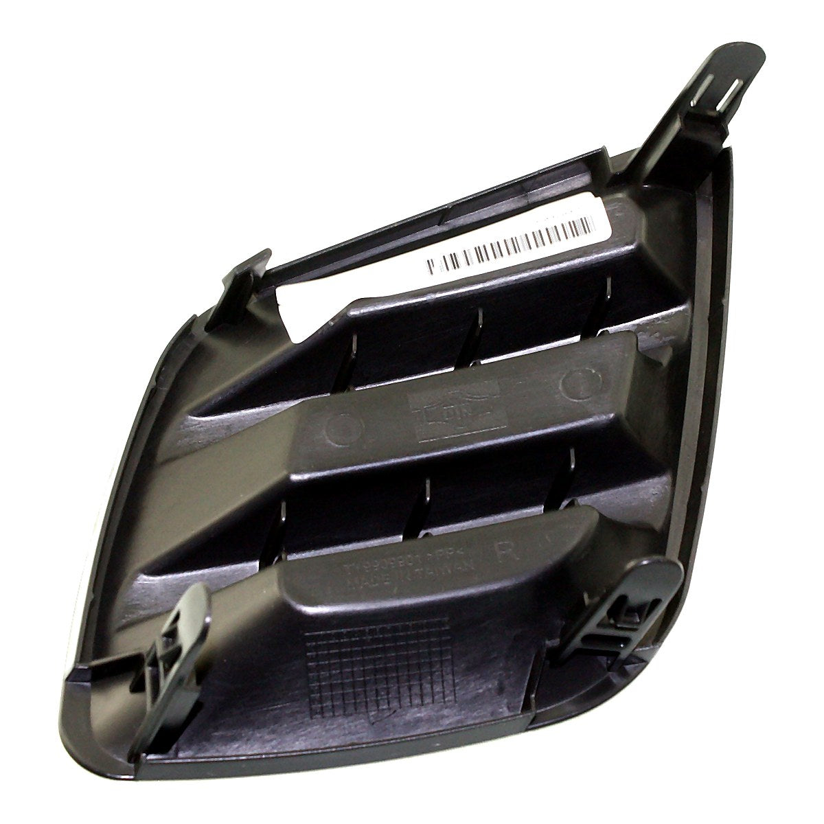 2009-2012 Toyota Rav4 Fog Light Cover Front Passenger Side Matte-Black Base/Sport – Back View (TO1039127)