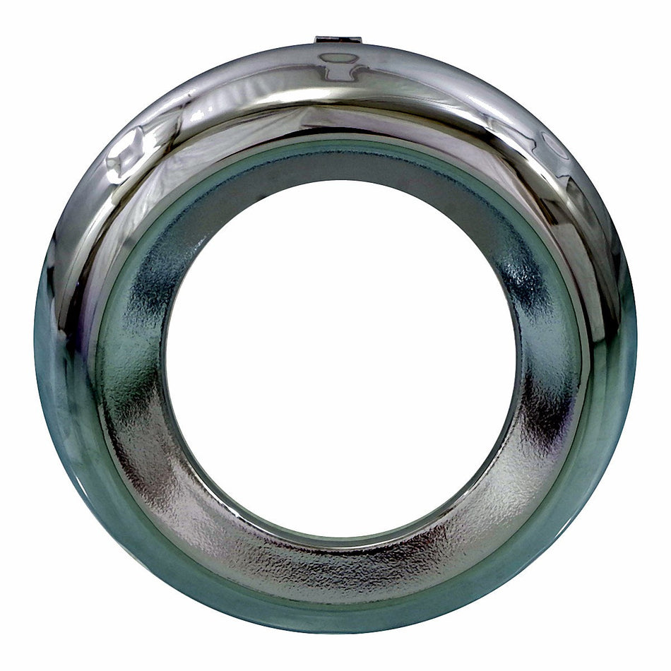 2009-2012 Toyota Rav4 Fog Light Bezel Front Passenger Side Chrome Ring Ltd – Front View (TO1039128)