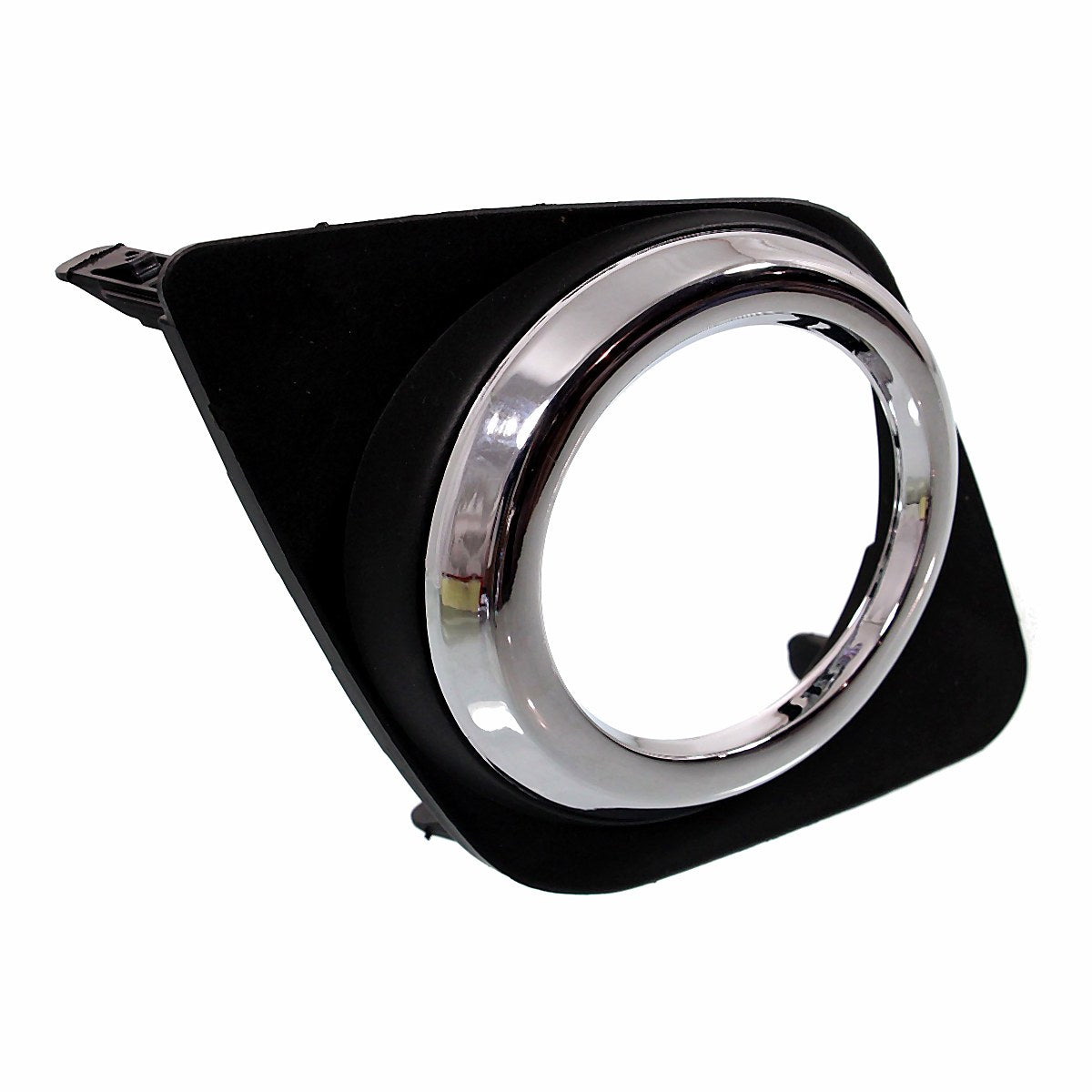 2009-2012 Toyota Rav4 Fog Light Bezel Front Passenger Side Base/Sport Matte Finish With Chrome Ring – Side View (TO1039129)