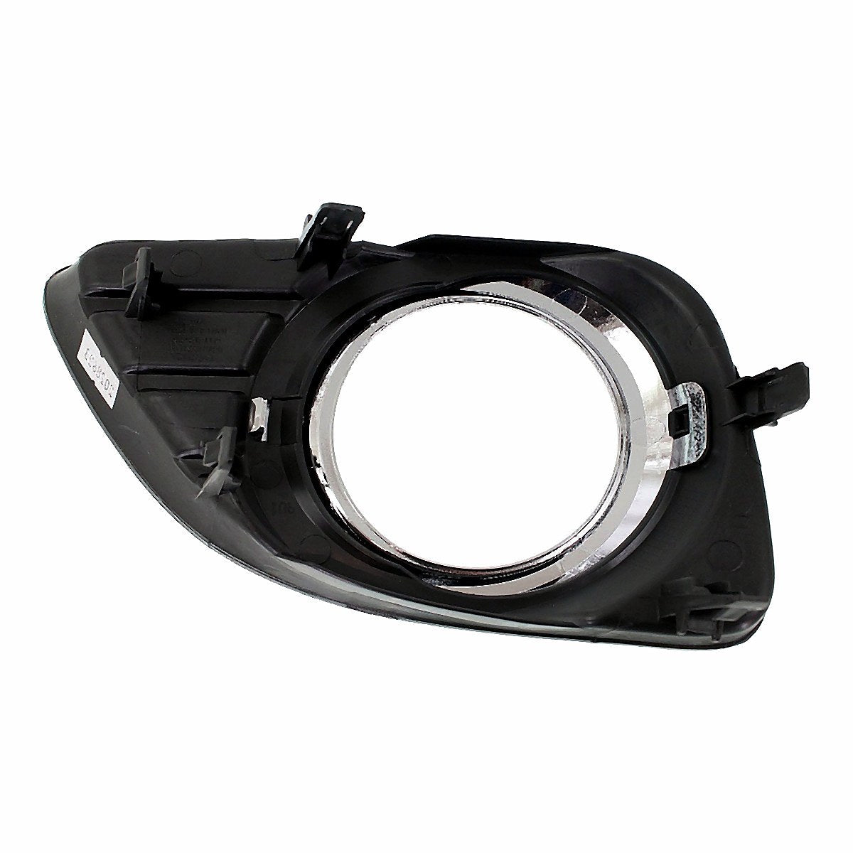 2010-2011 Toyota Camry Fog Light Cover Front Passenger Side With Hole With Chrome – Back View (TO1039131)