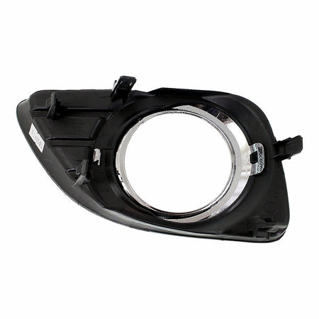 2010-2011 Toyota Camry Fog Light Cover Front Passenger Side With Hole With Chrome – Back View (TO1039131)