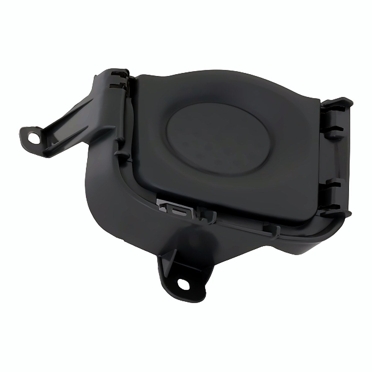 2010-2011 Toyota Prius Fog Light Cover Front Passenger Side Matte-Black Without Pre-Collision System – Side View (TO1039135)
