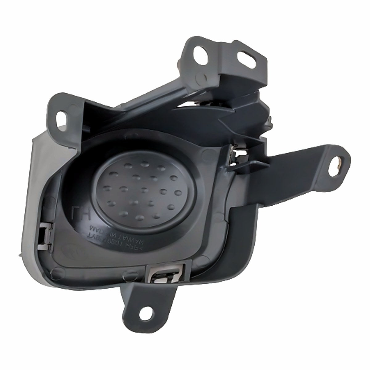 2010-2011 Toyota Prius Fog Light Cover Front Passenger Side Matte-Black Without Pre-Collision System – Back View (TO1039135)
