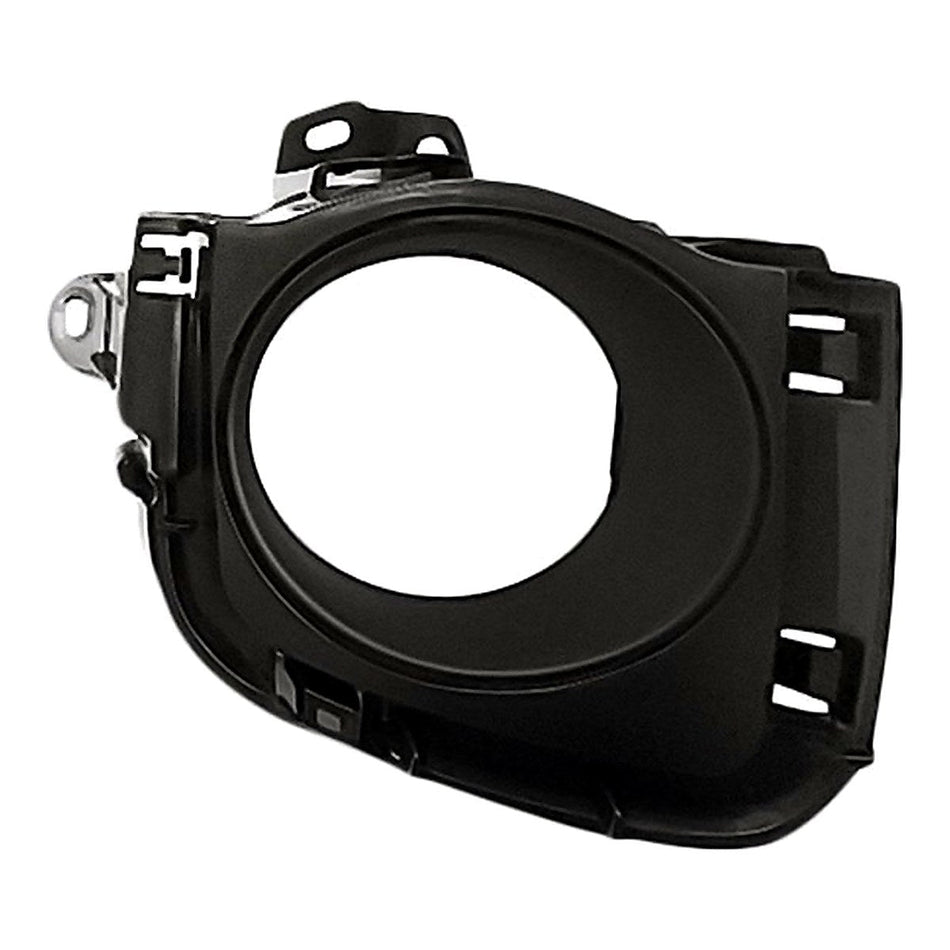 2010-2011 Toyota Prius Fog Light Bezel Front Passenger Side Matte-Black With Pre-Collision System – Front View (TO1039136)