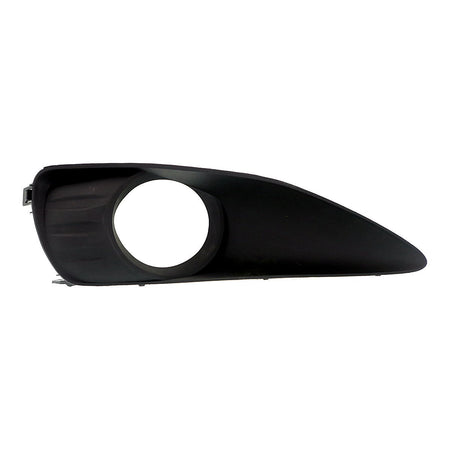 2009-2013 Toyota Matrix Fog Light Bezel Front Passenger Side Matt-Black Without Spoiler Exclude 2011 Sports Pkg – Front View (TO1039142)