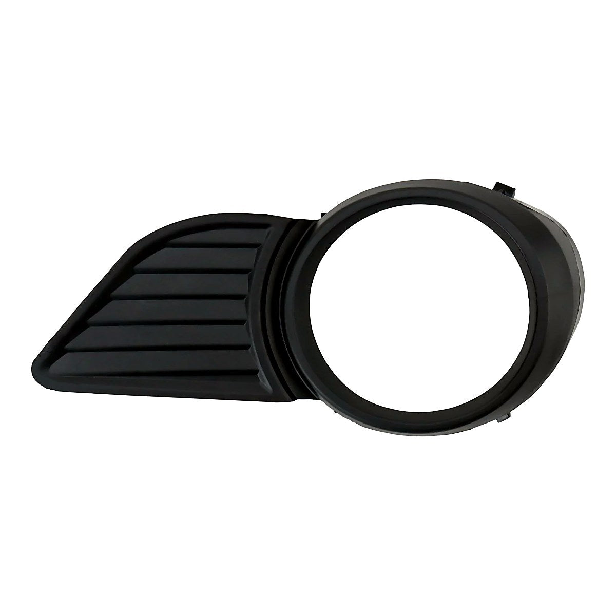 2011-2017 Toyota Sienna Fog Light Bezel Front Passenger Side Matte-Black Exclude Se – Front View (TO1039145)