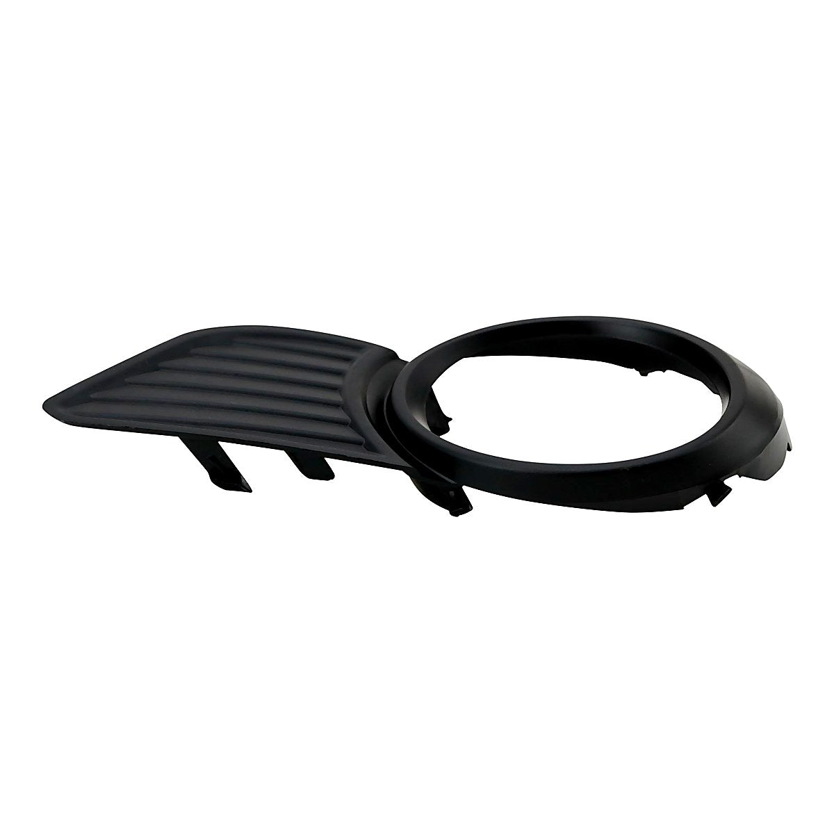 2011-2017 Toyota Sienna Fog Light Bezel Front Passenger Side Matte-Black Exclude Se – Side View (TO1039145)