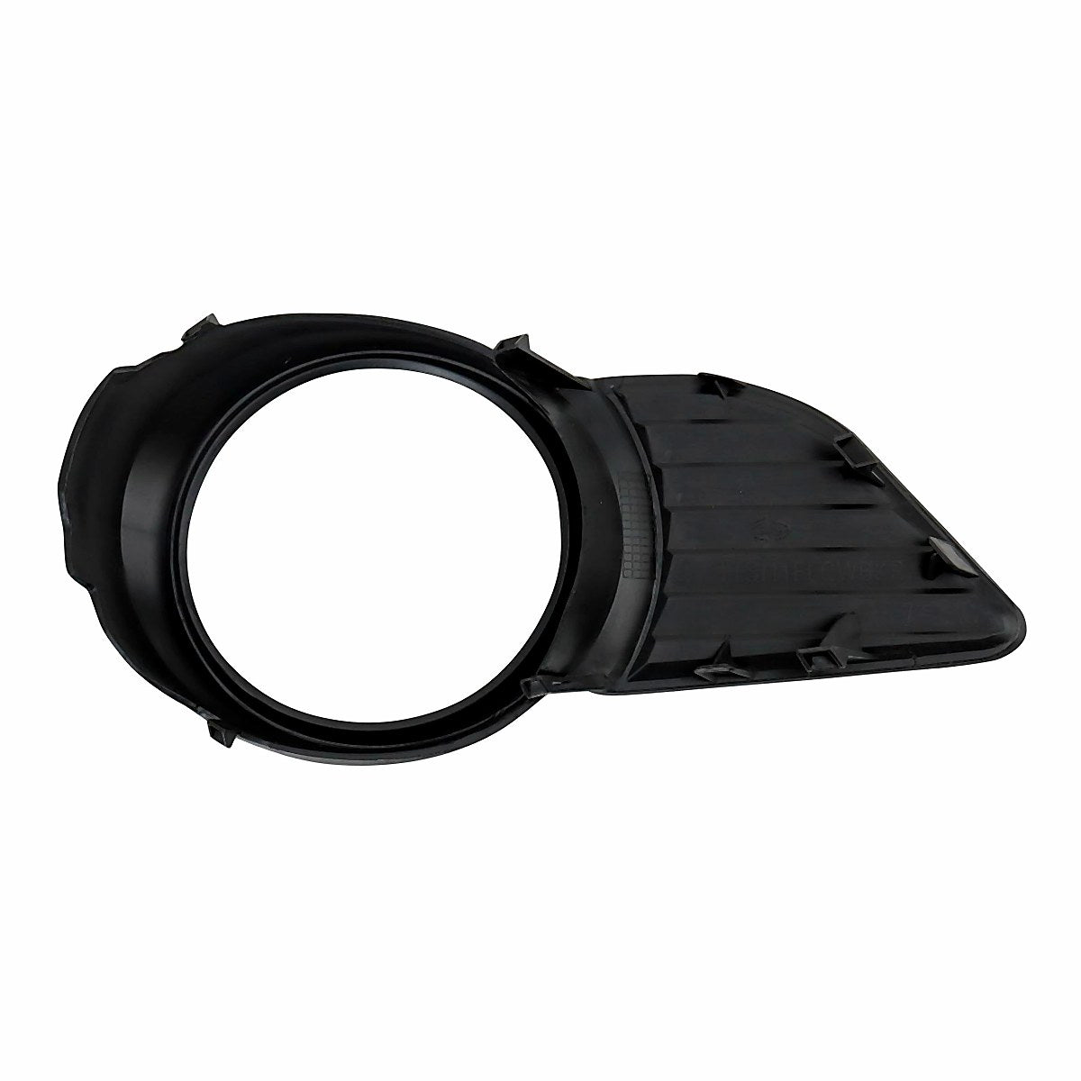2011-2017 Toyota Sienna Fog Light Bezel Front Passenger Side Matte-Black Exclude Se – Back View (TO1039145)
