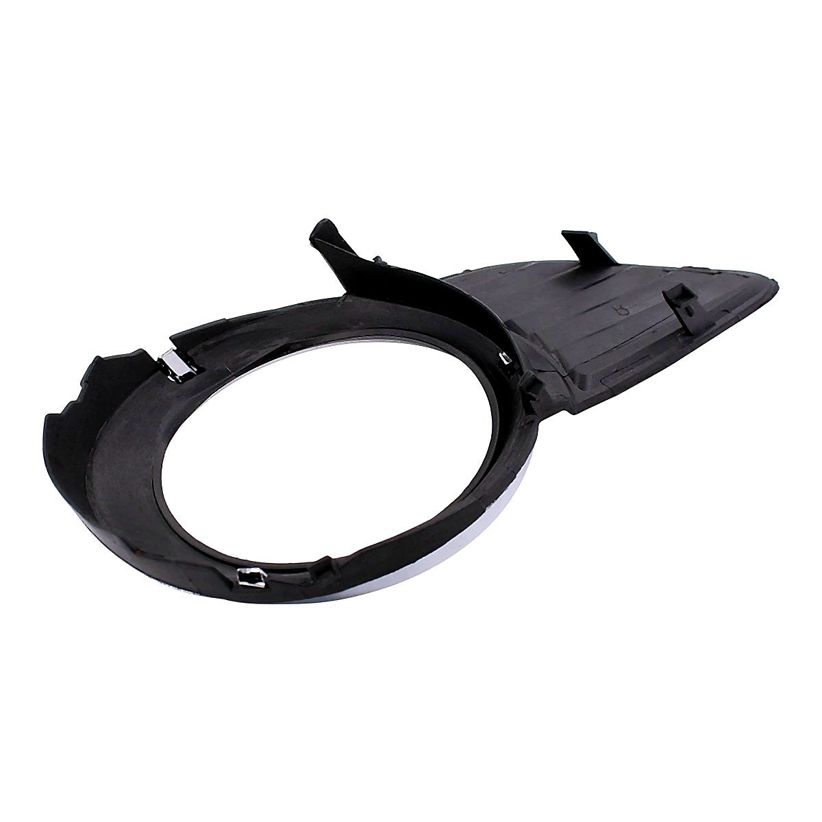 2011-2017 Toyota Sienna Fog Light Bezel Front Passenger Side Matte-Black With Chrome Mld Exclude Se – TO1039146-2