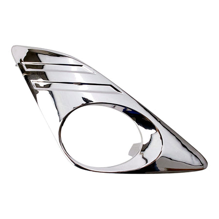 2012-2014 Toyota Camry Fog Light Bezel Front Passenger Side Chrome Except Se – Front View (TO1039148)