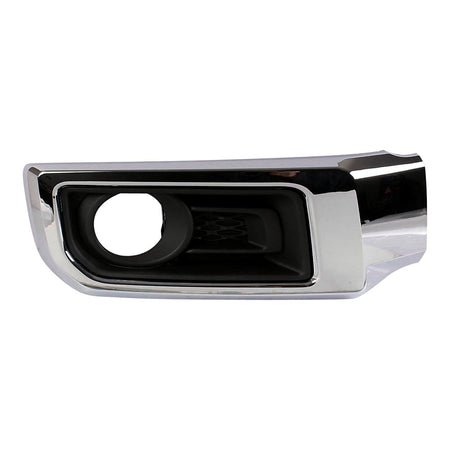 2014-2024 Toyota 4Runner Fog Light Bezel Front Passenger Side With Chrome Trim Ltd Model – Front View (TO1039180)