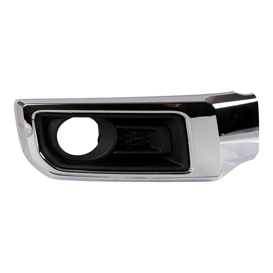 2014-2024 Toyota 4Runner Fog Light Bezel Front Passenger Side With Chrome Trim Ltd Model – Front View (TO1039180)