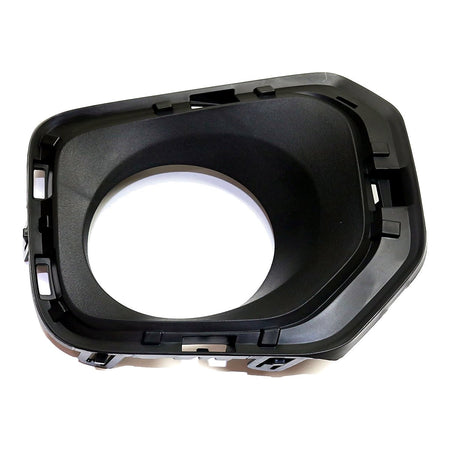 2016-2023 Toyota Tacoma Fog Light Bezel Front Passenger Side Textured Black With Separate Chrome Trim Ltd Model – Front View (TO1039187)