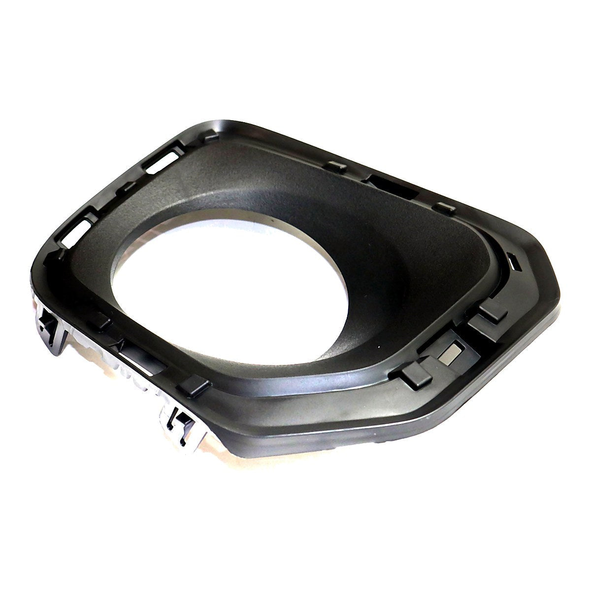 2016-2023 Toyota Tacoma Fog Light Bezel Front Passenger Side Textured Black With Separate Chrome Trim Ltd Model – Side View (TO1039187)