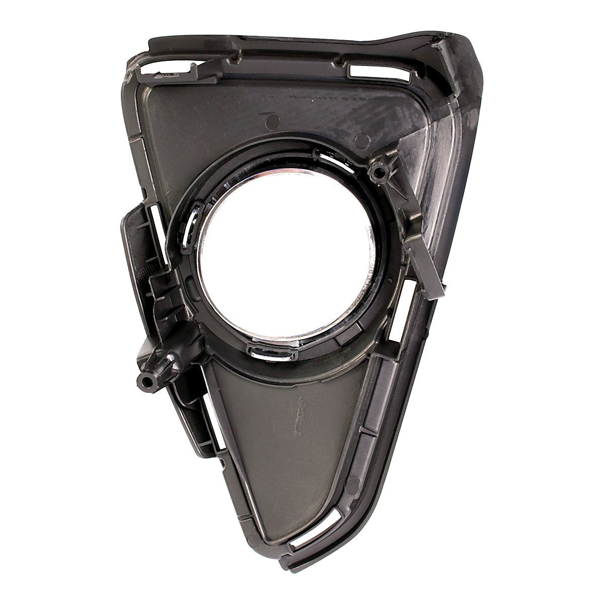 2016-2018 Toyota Rav4 Fog Light Bezel Front Passenger Side Texture/Chrome Xle/Ltd/Hyb Model – Back View (TO1039192)