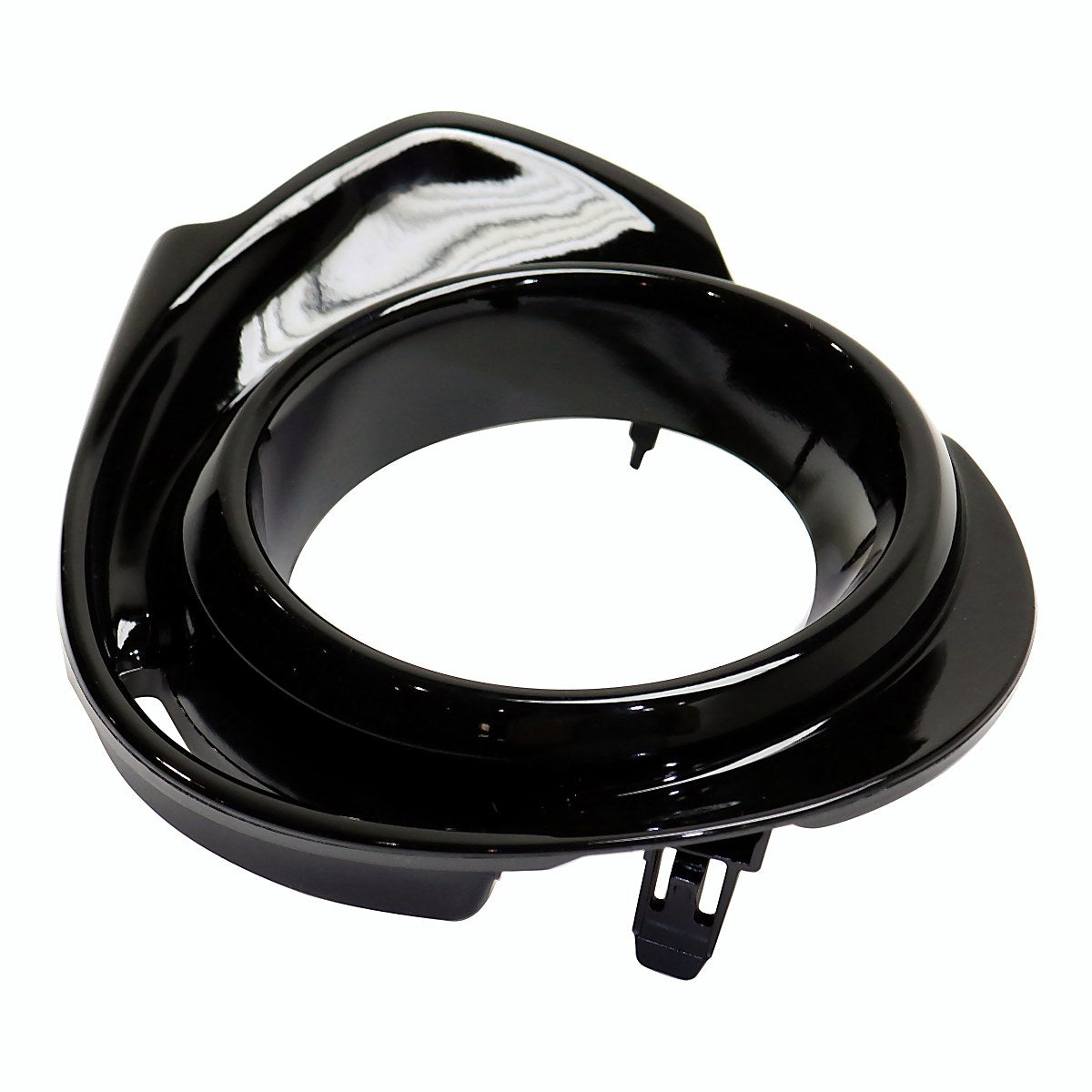 2015-2016 Toyota Prius_C Fog Light Bezel Front Passenger Side Smooth Black – Side View (TO1039194)