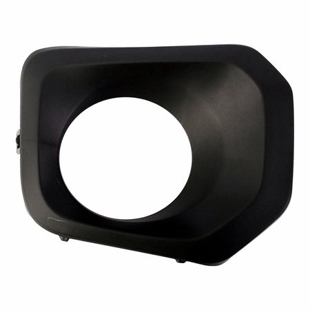 2016-2023 Toyota Tacoma Fog Light Bezel Front Passenger Side Matte Black Without Chrome Trim For Sr5 Model – Front View (TO1039195)