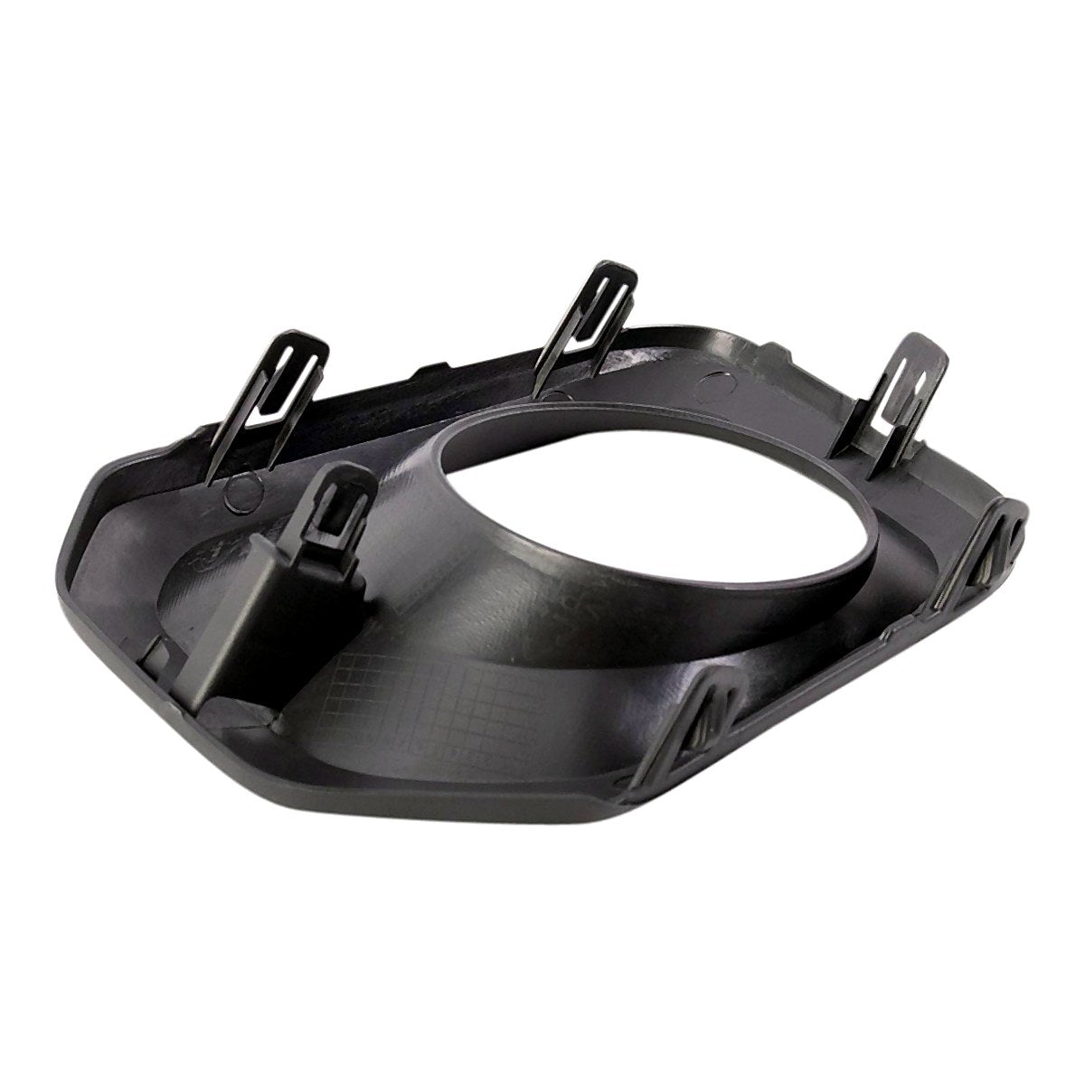 2016-2023 Toyota Tacoma Fog Light Bezel Front Passenger Side Matte Black Without Chrome Trim For Sr5 Model – Side View (TO1039195)