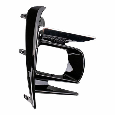 2018-2020 Toyota Sienna Fog Light Bezel Front Passenger Side Black With Chrome Moulding Se Model – Front View (TO1039216)