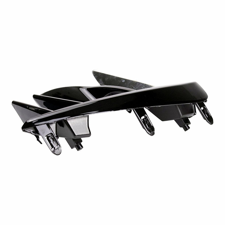 2018-2020 Toyota Sienna Fog Light Bezel Front Passenger Side Black With Chrome Moulding Se Model – Side View (TO1039216)