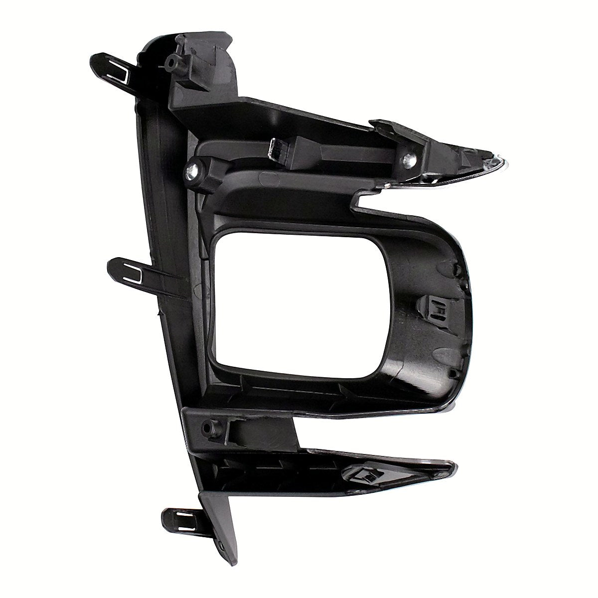 2018-2020 Toyota Sienna Fog Light Bezel Front Passenger Side Black With Chrome Moulding Se Model – Back View (TO1039216)