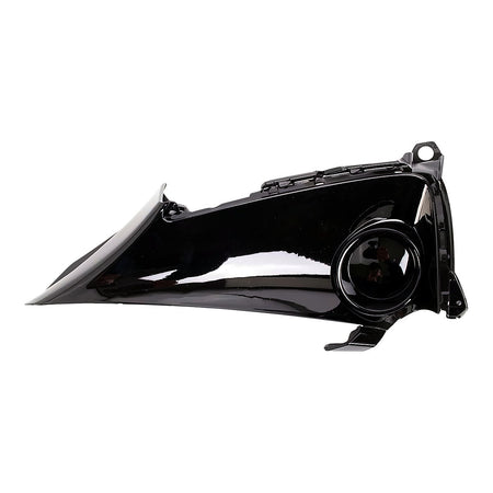 2019-2022 Toyota Corolla_Hatchback Fog Light Cover Front Passenger Side Bright Black Finish – Front View (TO1039230)