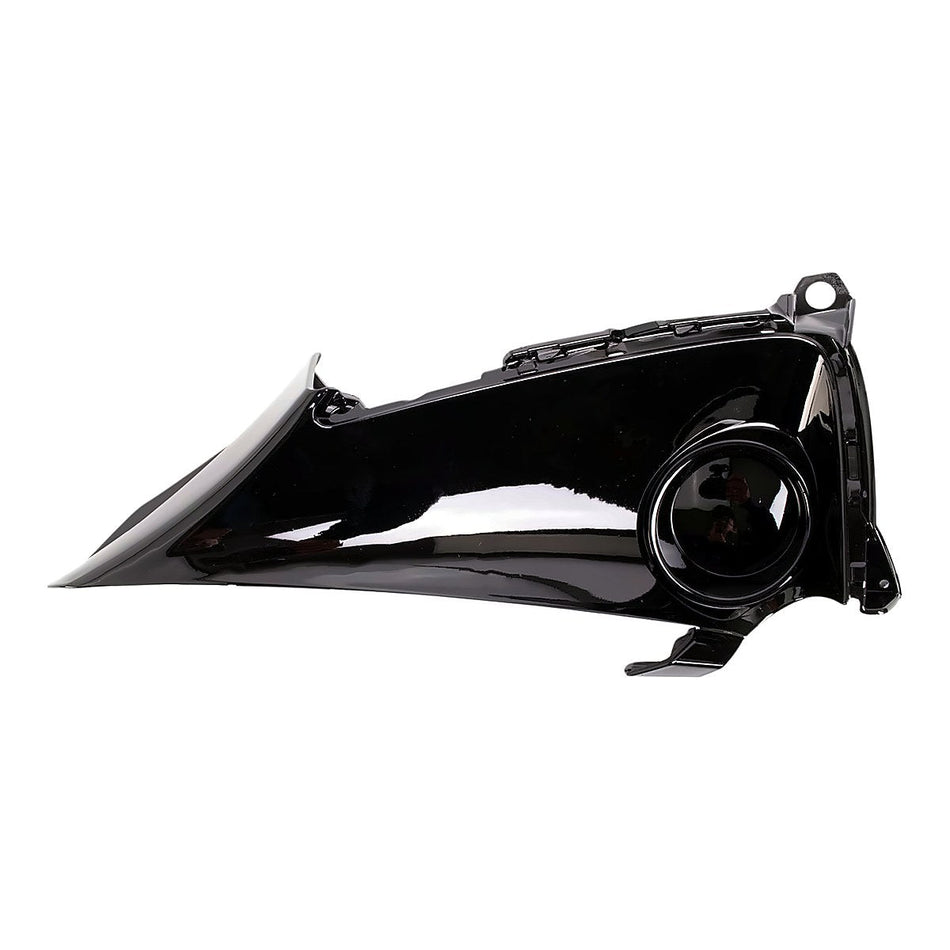 2019-2022 Toyota Corolla_Hatchback Fog Light Cover Front Passenger Side Bright Black Finish – Front View (TO1039230)