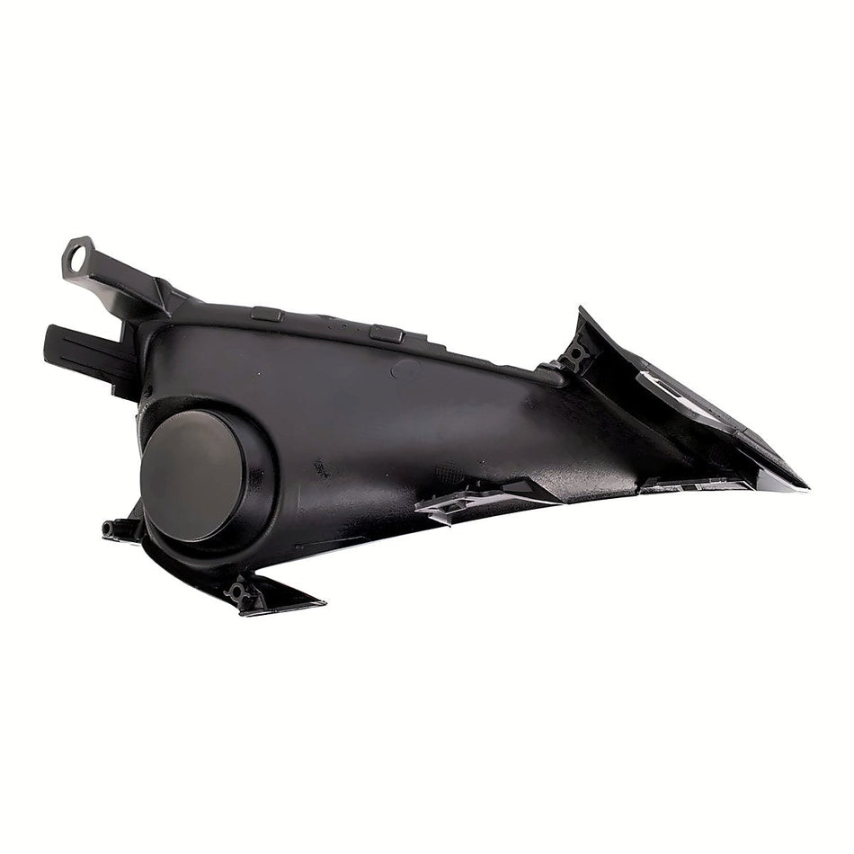 2019-2022 Toyota Corolla_Hatchback Fog Light Cover Front Passenger Side Bright Black Finish – Back View (TO1039230)