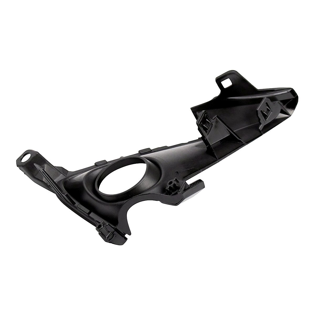 2019-2022 Toyota Corolla_Hatchback Fog Light Bezel Front Passenger Side Bright Black Finish – Side View (TO1039231)