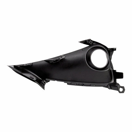 2019-2022 Toyota Corolla_Hatchback Fog Light Bezel Front Passenger Side Bright Black Finish – Back View (TO1039231)