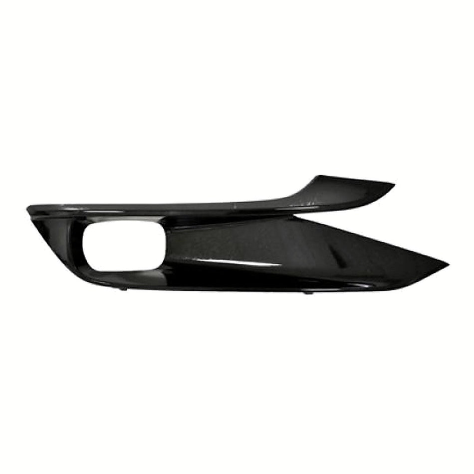 2021-2025 Toyota Sienna Fog Light Bezel Front Passenger Side Bloss Black Xse Model – Front View (TO1039241)