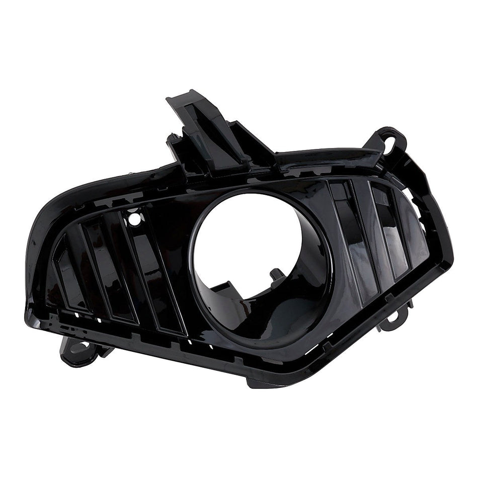 2019-2025 Toyota Rav4 Fog Light Bezel Front Passenger Side Gloss Black Hyb Exclude Le – Front View (TO1039258)