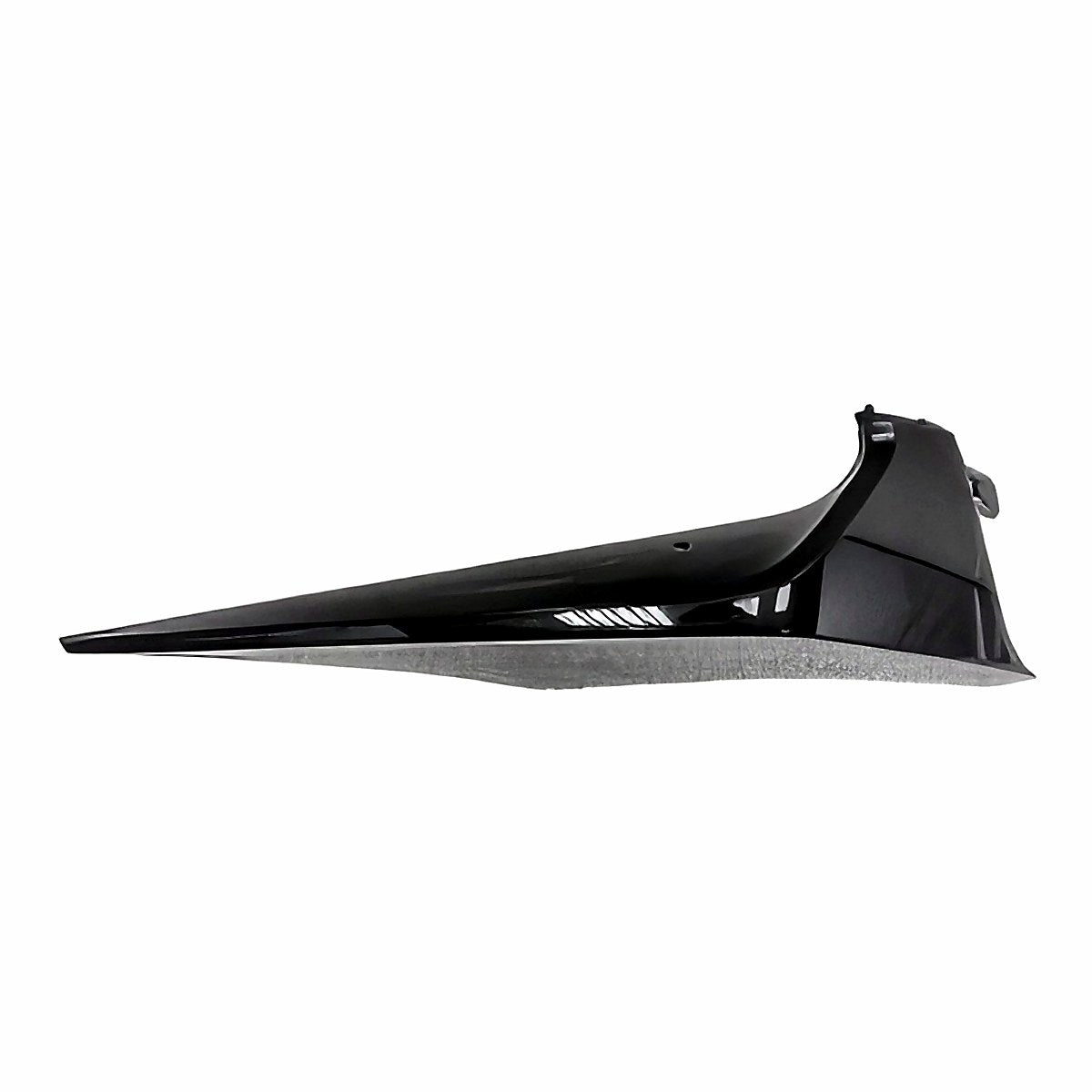 2020-2025 Toyota Corolla_Sedan Bumper Extension Front Driver Side Lower Gloss Black Japan Built For Gas And Hyb Se/ Xse Models – TO1046132