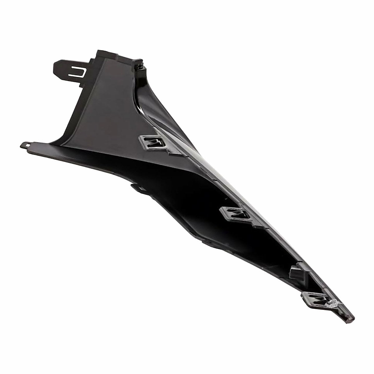 2023-2025 Toyota Corolla_Sedan Bumper Extension Front Driver Side Lower Gloss Black Se/ Xse Exclude Hyb – TO1046134-4