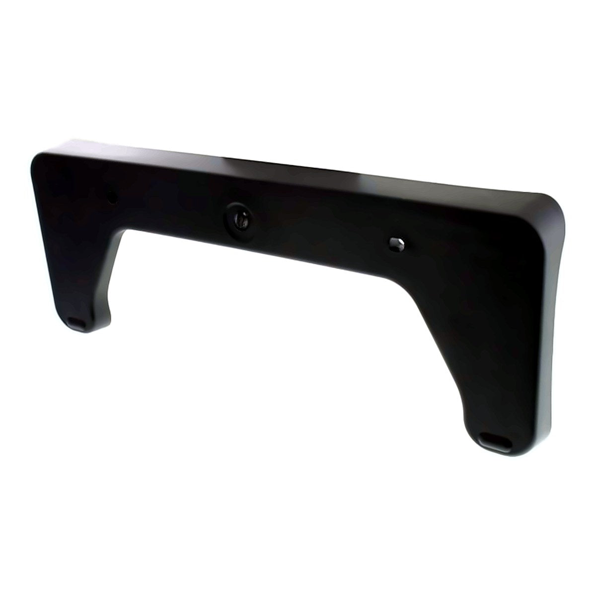 2014-2016 Toyota Highlander License Plate Bracket Front Matte Black – Side View (TO1068125)