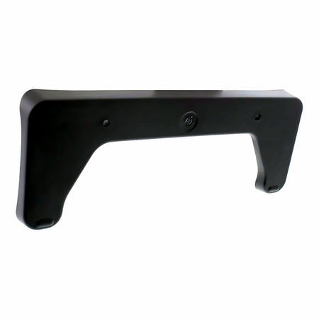 2014-2016 Toyota Highlander License Plate Bracket Front Matte Black – Angle View (TO1068125)