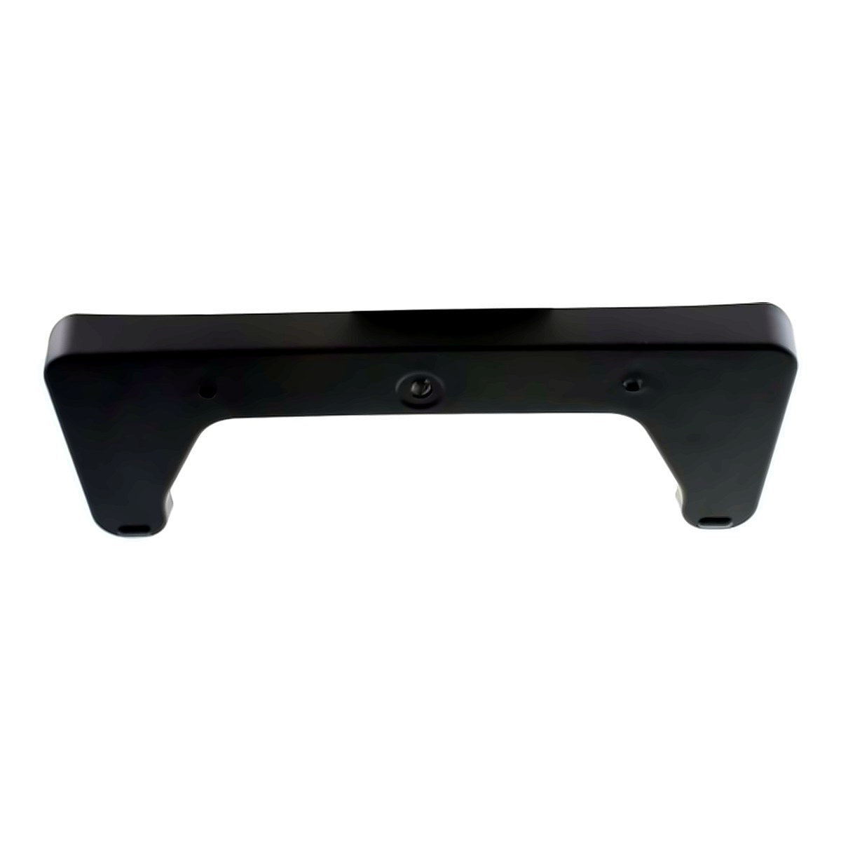 2014-2016 Toyota Highlander License Plate Bracket Front Matte Black – Detail View (TO1068125)