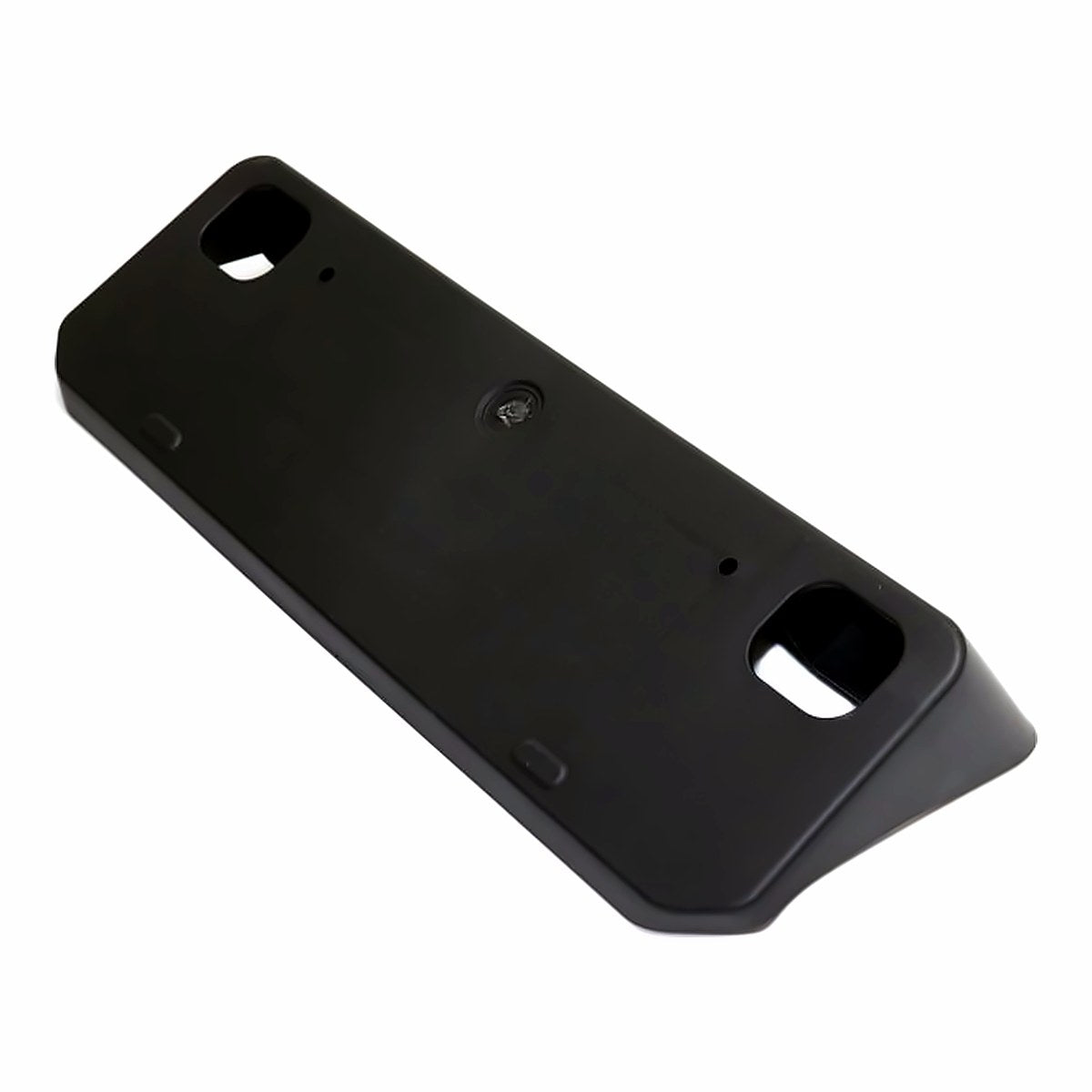 2014-2024 Toyota 4Runner License Plate Bracket Front Without Chrome Trim Smooth Black Exclude Ltd Model – Side View (TO1068130)
