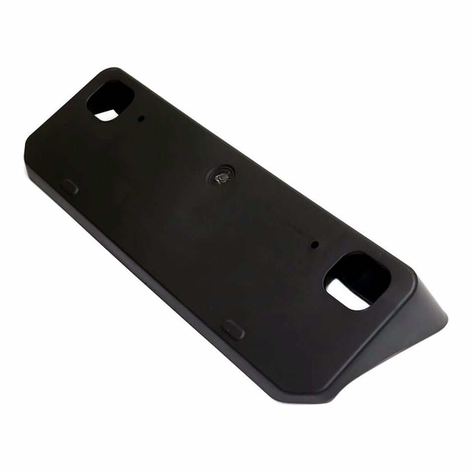 2014-2024 Toyota 4Runner License Plate Bracket Front Without Chrome Trim Smooth Black Exclude Ltd Model – Side View (TO1068130)