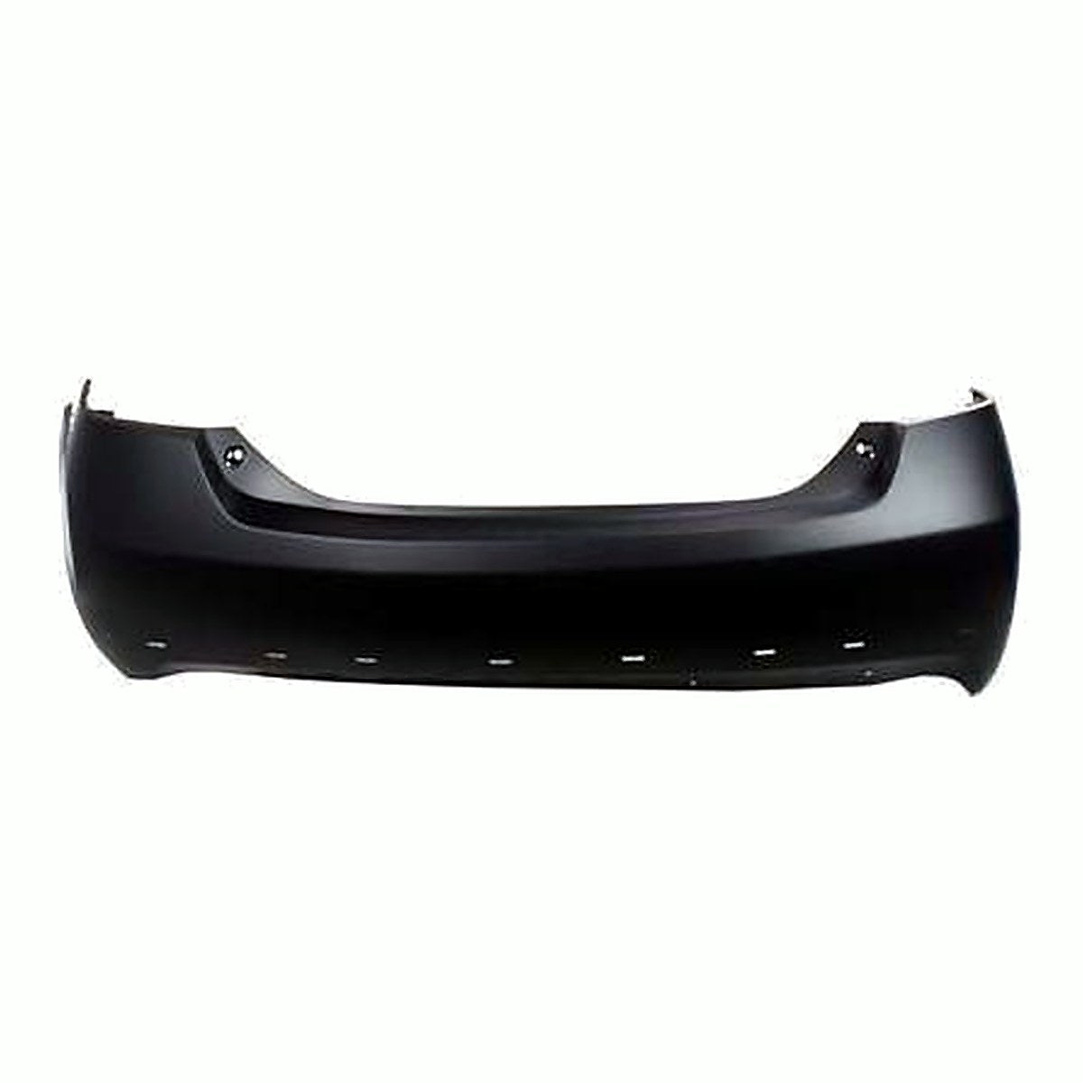 2007-2011 Toyota Camry Bumper Rear Primed 4Cyl V6 With Single Exhaust Se Models Usa Built_TO1100245