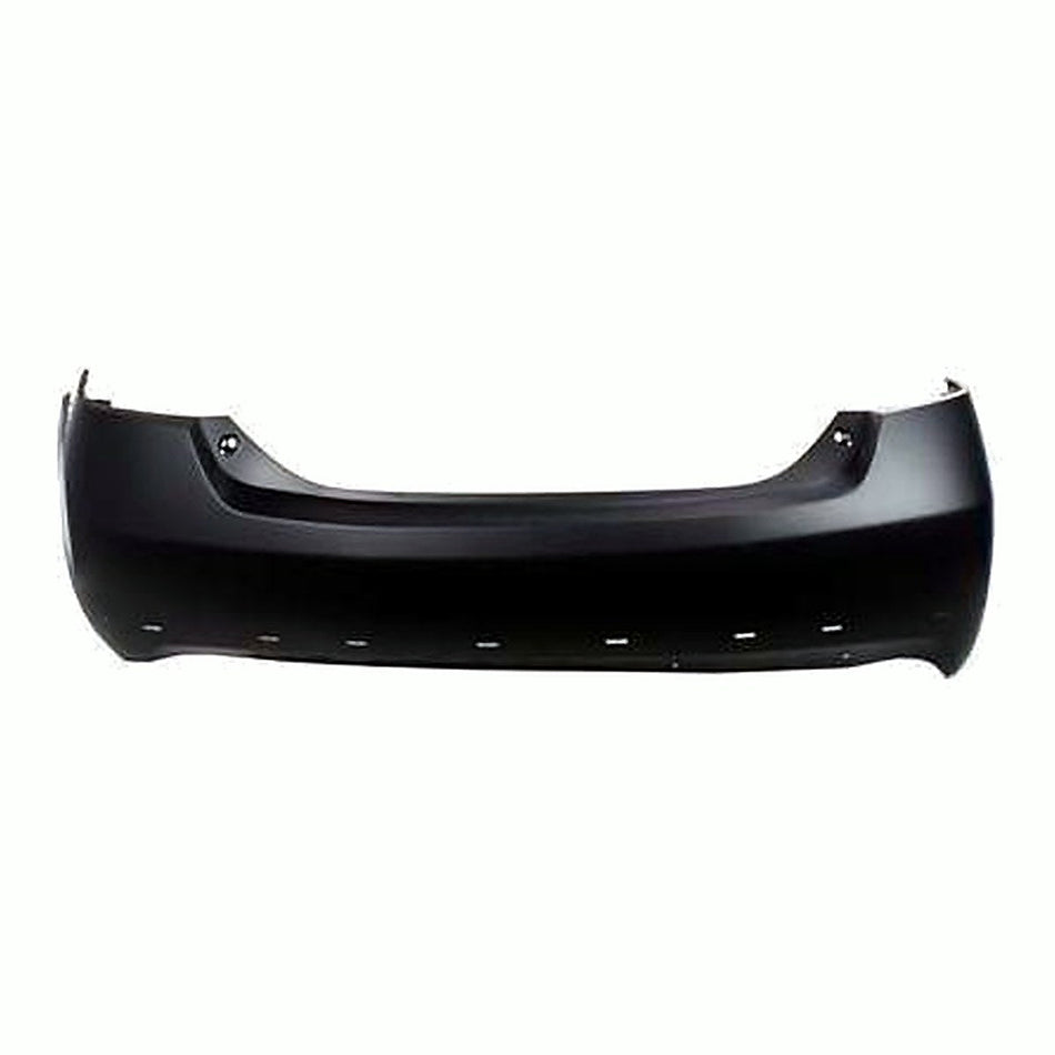 2007-2011 Toyota Camry Bumper Rear Primed 4Cyl V6 With Single Exhaust Se Models Usa Built_TO1100245