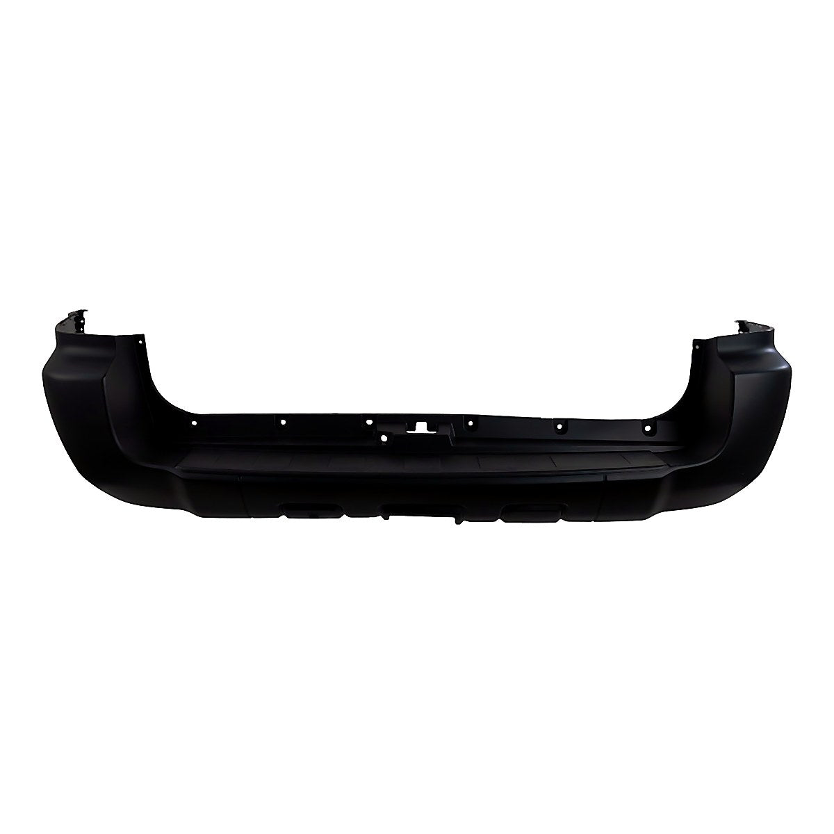 2006-2009 Toyota 4Runner Bumper Rear Primed With Trailer Hitch/Textured Top Pad_TO1100253
