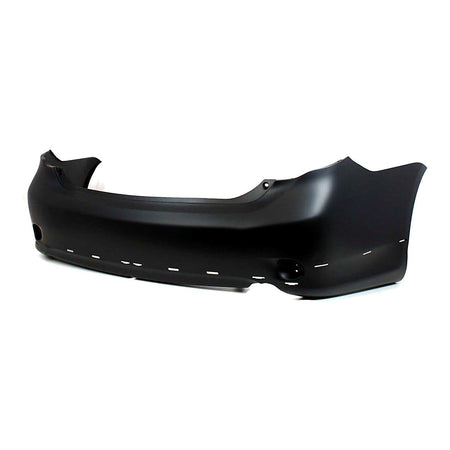 2009-2010 Toyota Corolla_Sedan Bumper Rear Primed S/Xrs Model With Spoiler Hole Usa Built_TO1100265-2