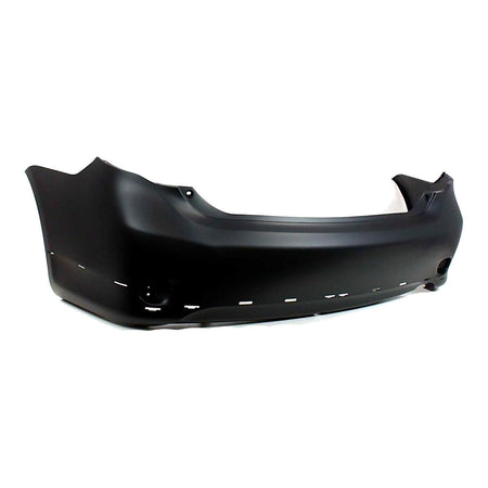 2009-2010 Toyota Corolla_Sedan Bumper Rear Primed S/Xrs Model With Spoiler Hole Usa Built_TO1100265-3