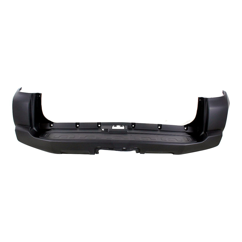 2014-2024 Toyota 4Runner Bumper Rear Primed Without Sensor Hole Without Chrome Trim Premium_TO1100312