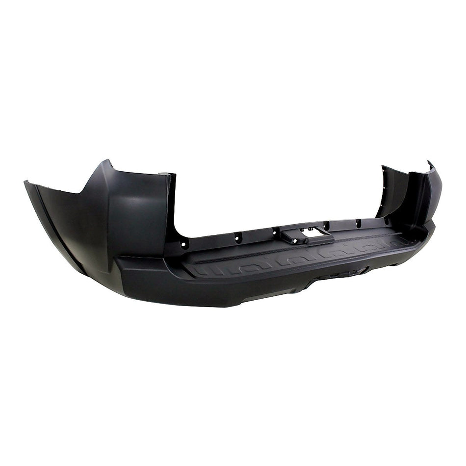 2014-2024 Toyota 4Runner Bumper Rear Primed Without Sensor Hole Without Chrome Trim Premium_TO1100312-2